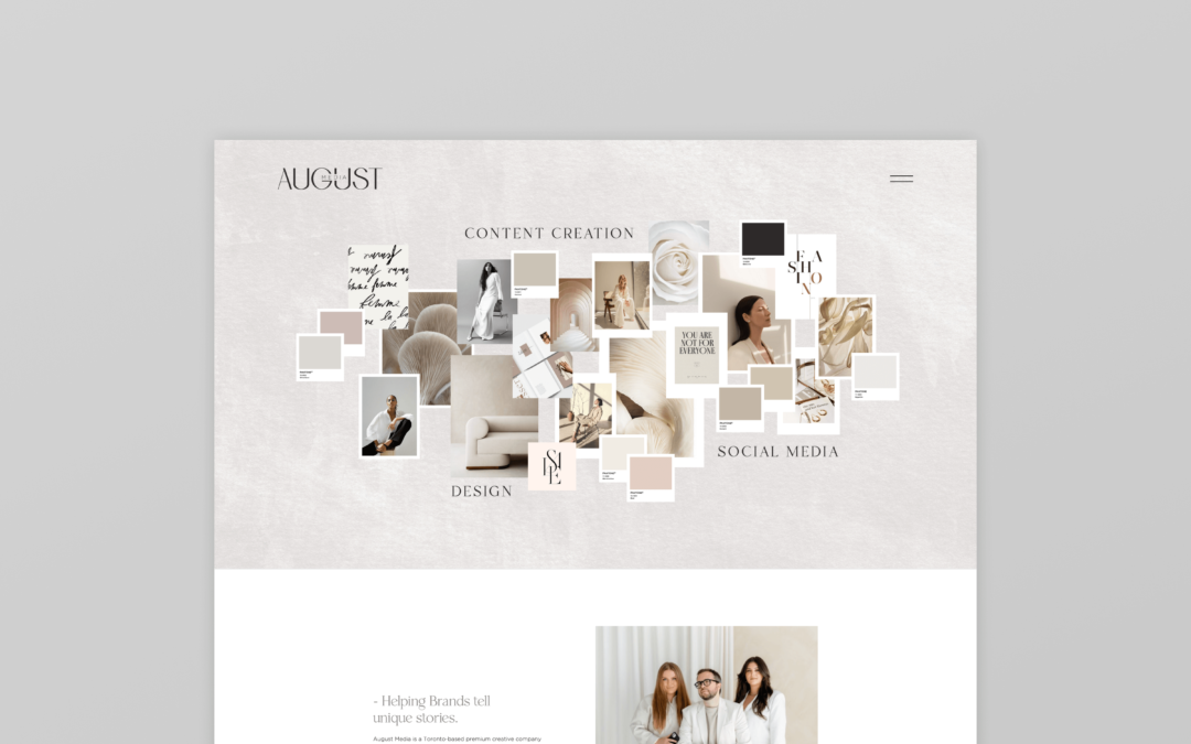 August Media Website Development