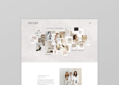 August Media Website Development
