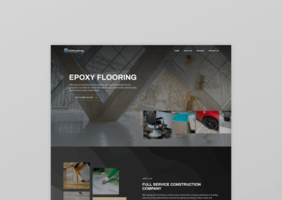 Turn-key Website for epoxy floor specialist